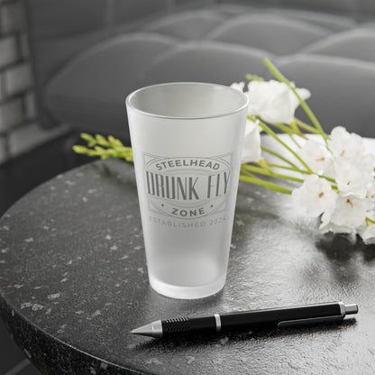 Frosted Pint Glass 16 oz
