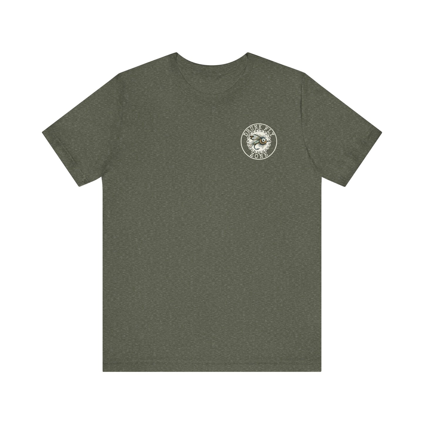 Cotton Tee Flag on Back
