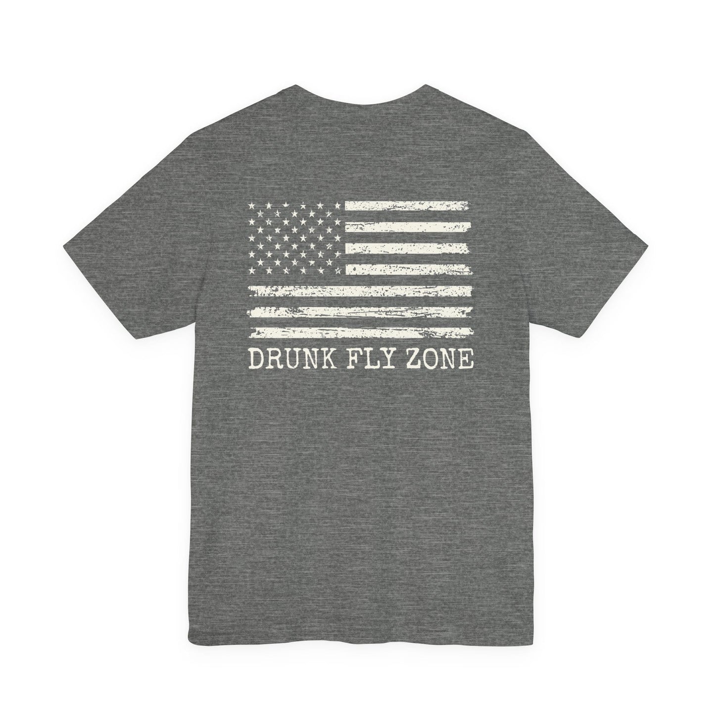Cotton Tee Flag on Back