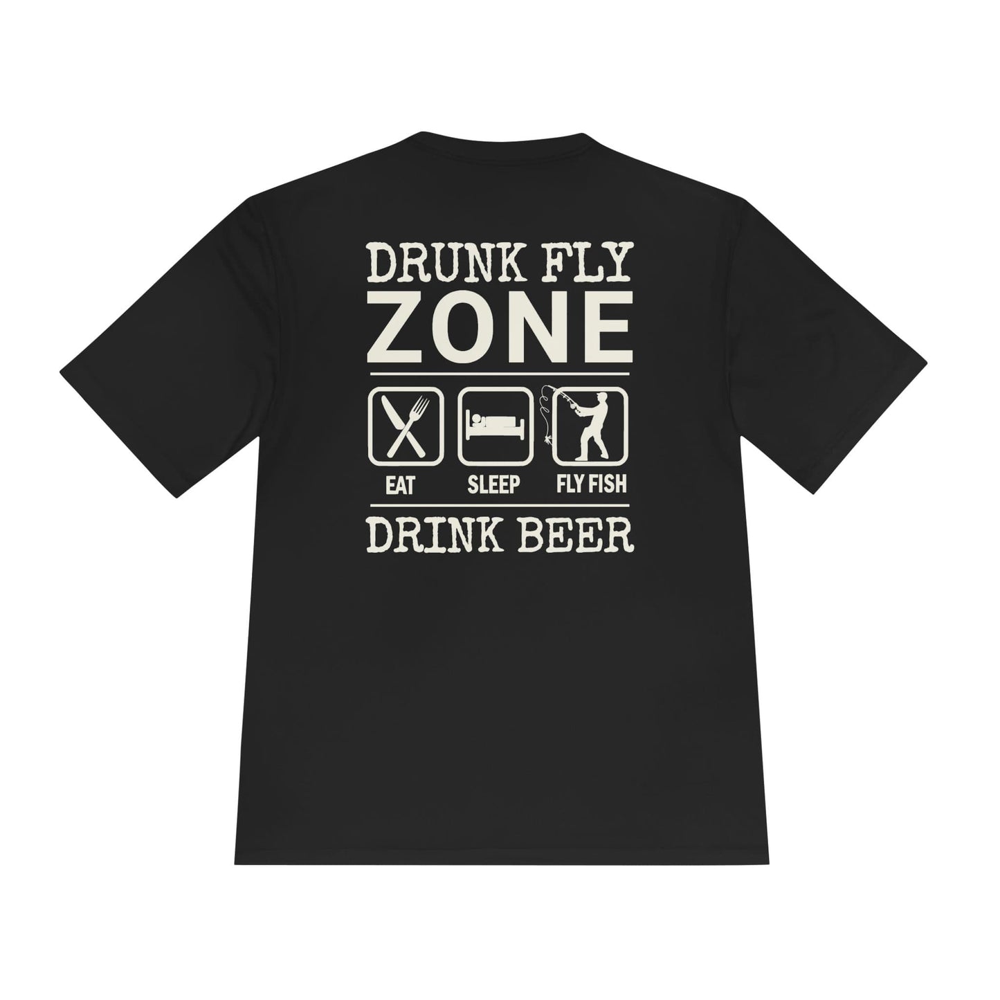 Moisture Wicking Tee Eat, Sleep, Fish