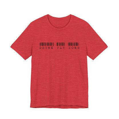 Cotton Tee - Bar Code Black