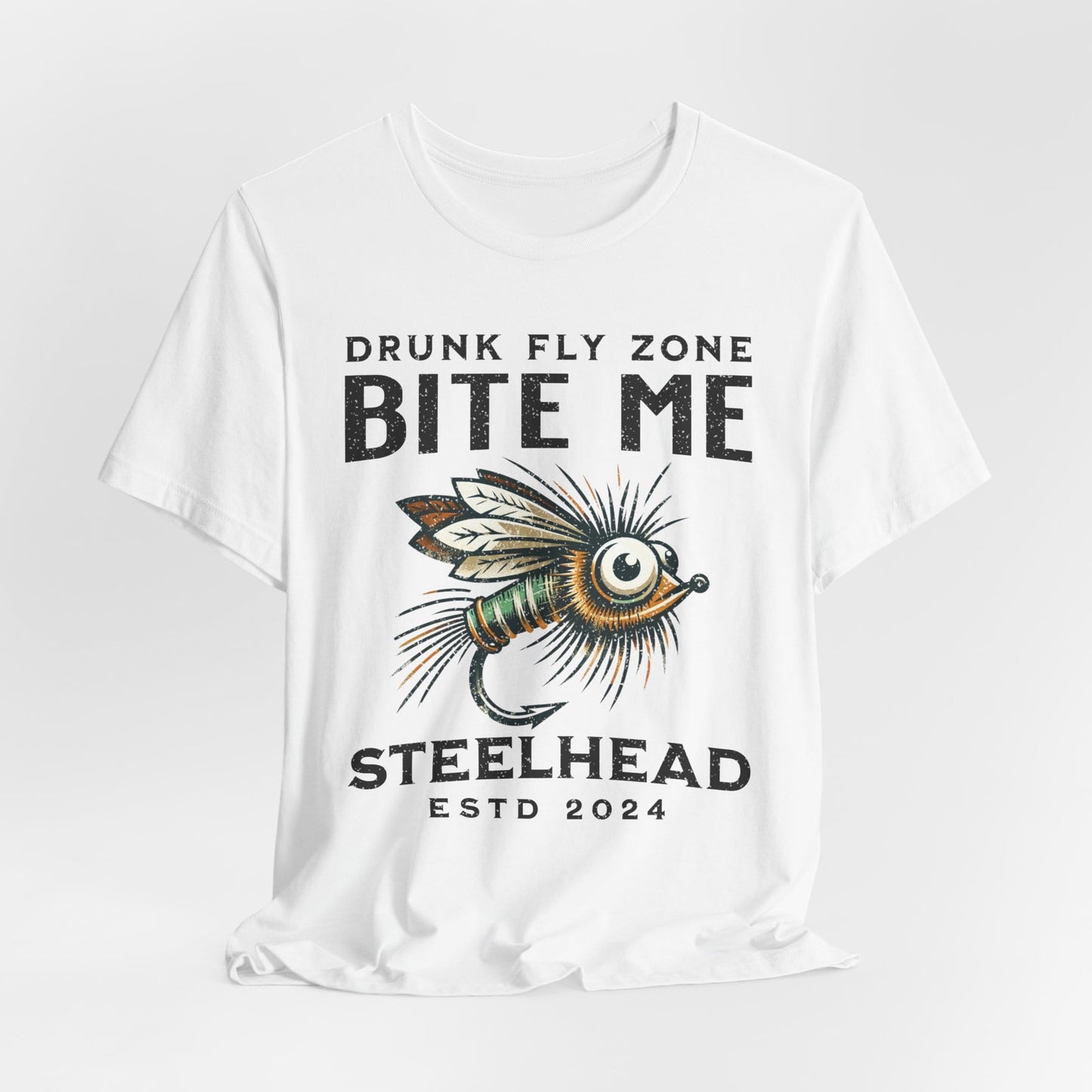 Cotton Tee - Bite Me Steelhead