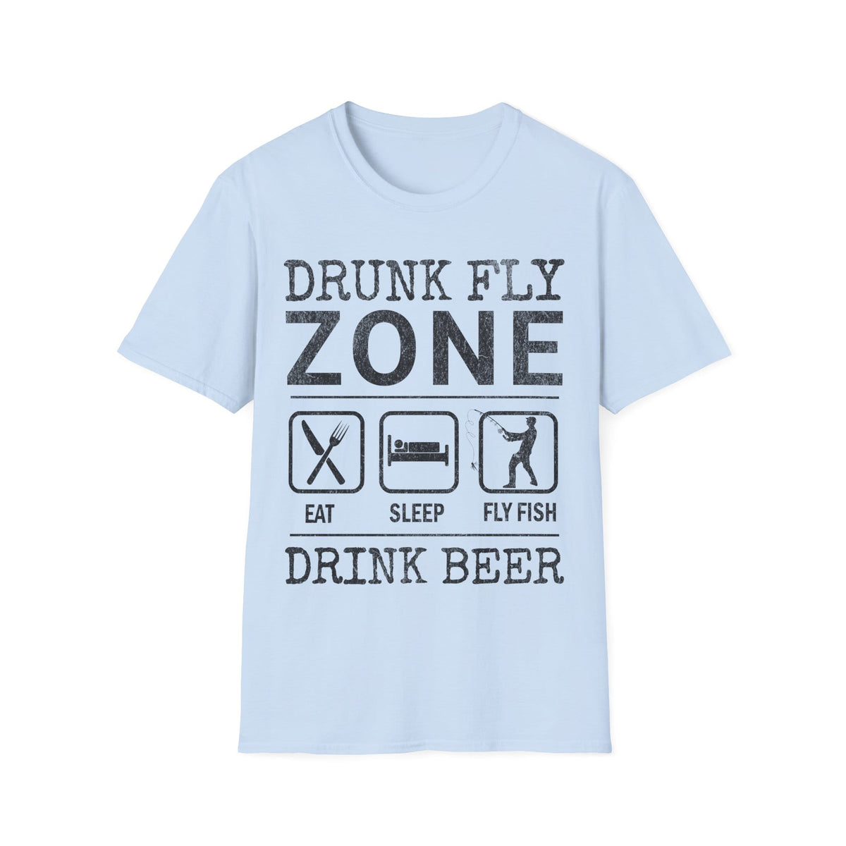Cotton Tee - Eat, Sleep, Fish