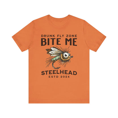 Cotton Tee - Bite Me Steelhead