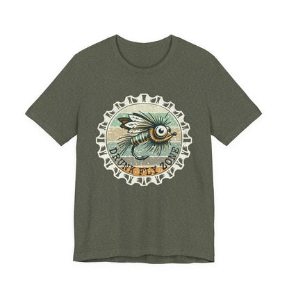 Cotton Tee- Retro Bottlecap Steelhead
