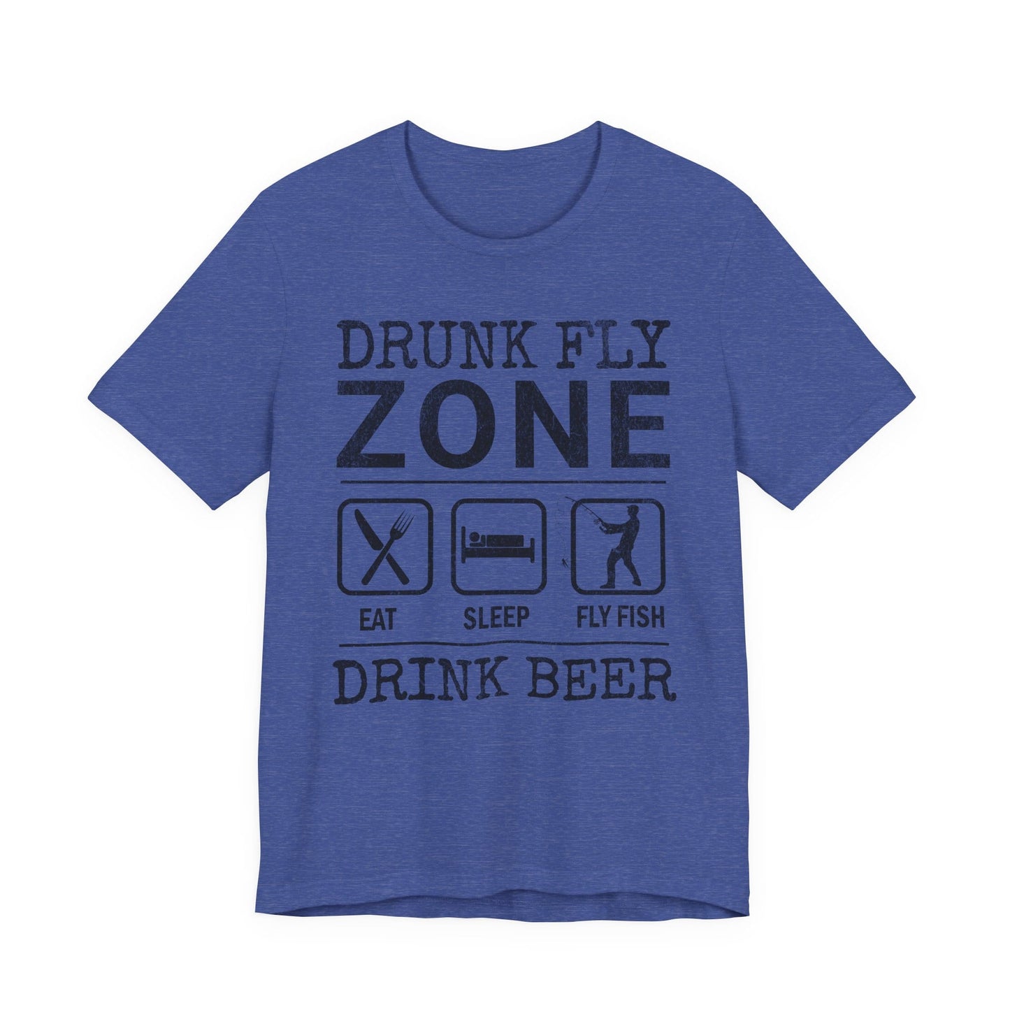 Cotton Tee - Eat, Sleep, Fish