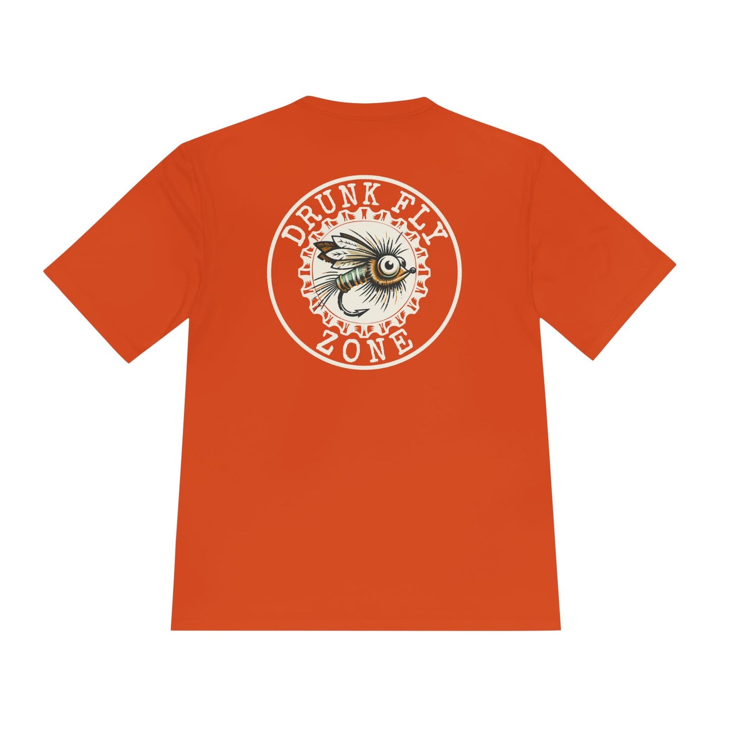 Moisture-Wicking Tee - Drunk Fly Zone Logo