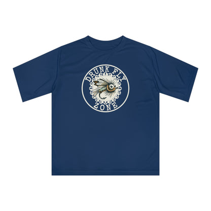 UPF 40+ Poly Tee Drunk Fly Zone