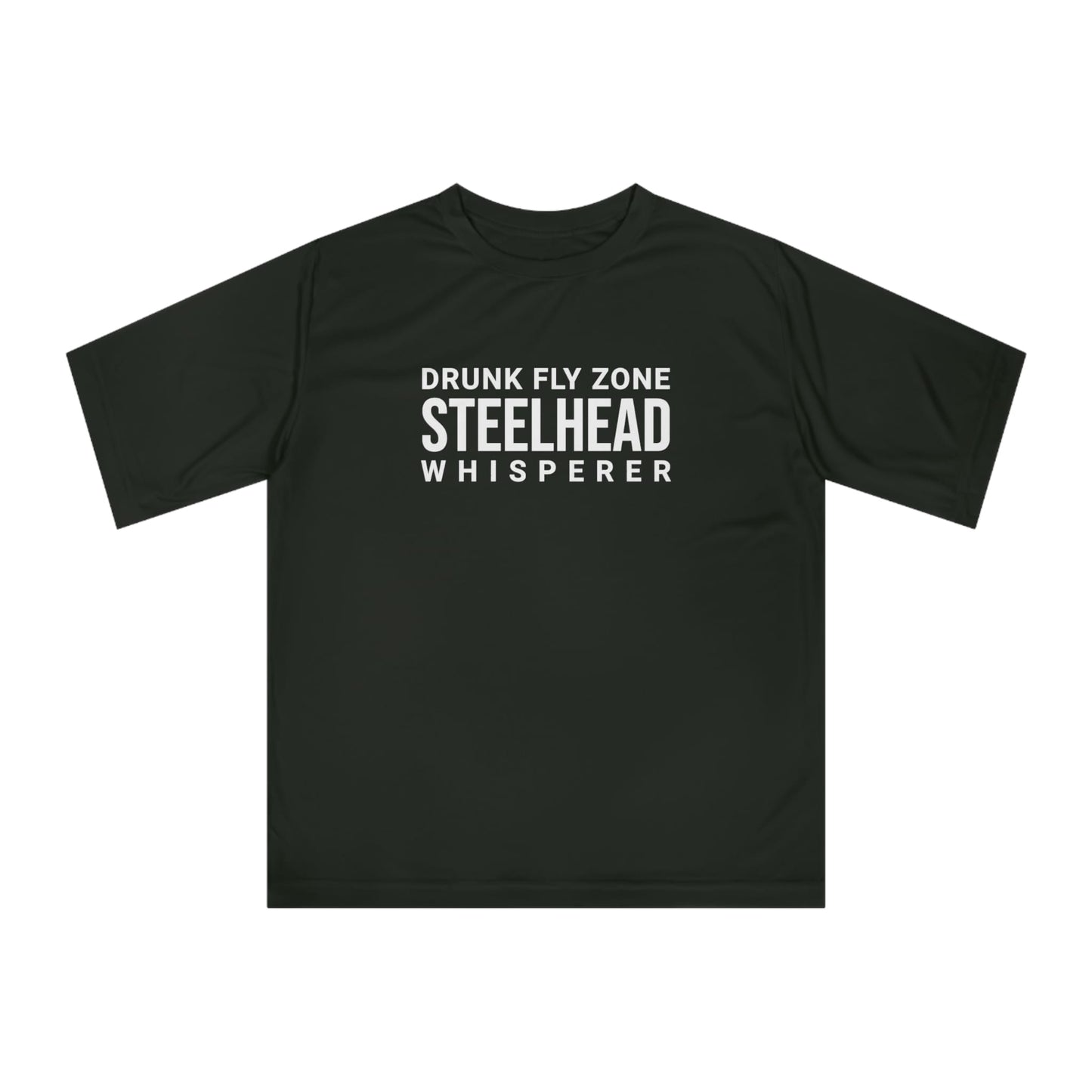 UPF 40+ Poly Tee Steelhead Whisperer