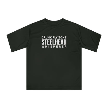 UPF 40+ Poly Tee Steelhead Whisperer