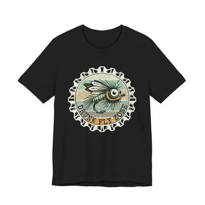 Cotton Tee- Retro Bottlecap Steelhead