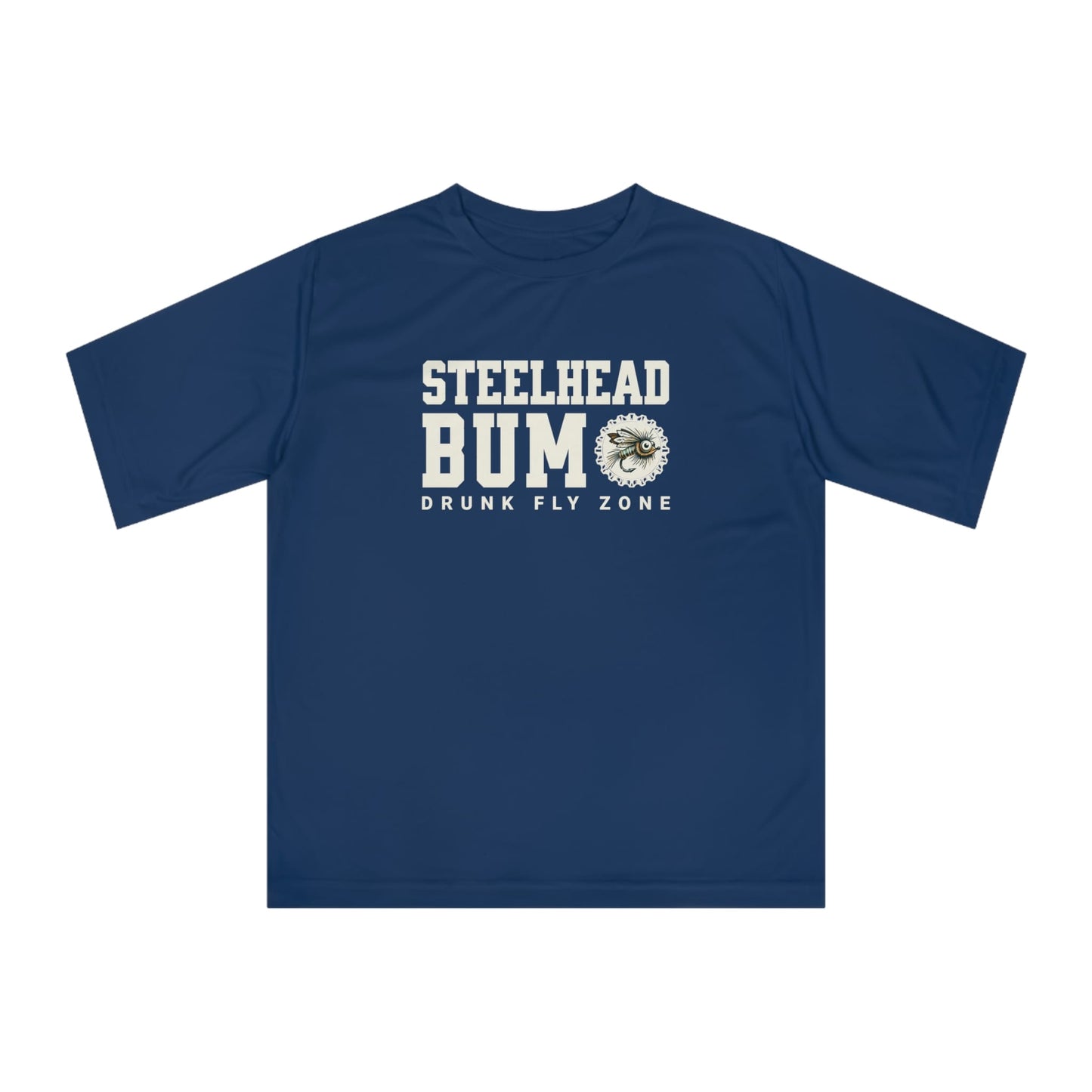 UPF 40+ Poly Tee Steelhead Bum