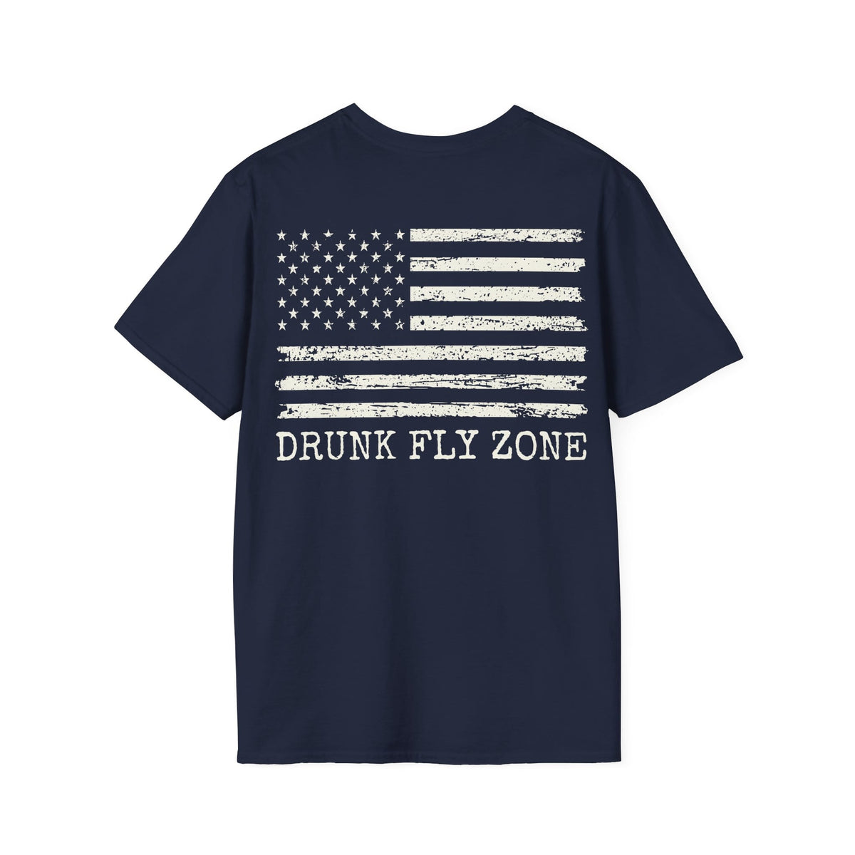 Cotton Tee Flag on Back