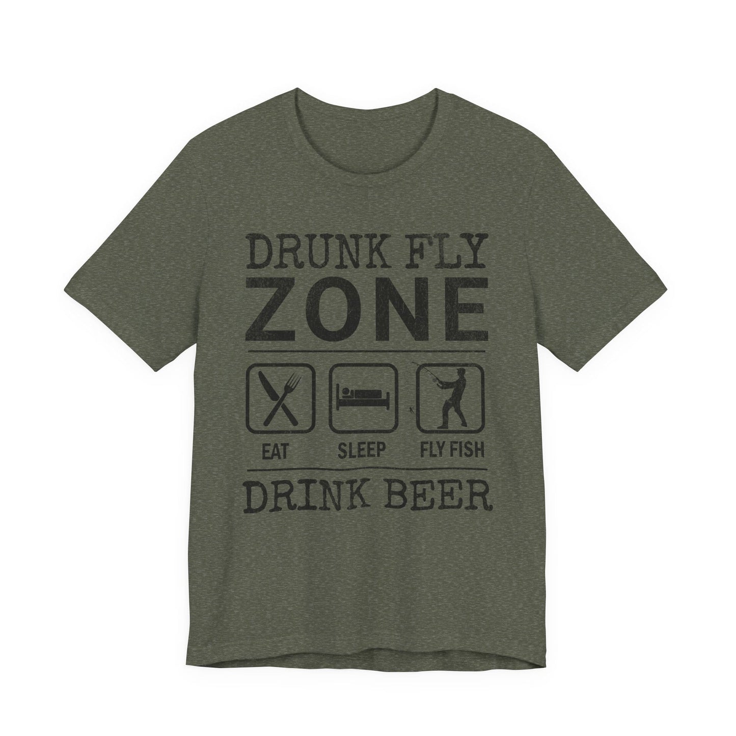 Cotton Tee - Eat, Sleep, Fish
