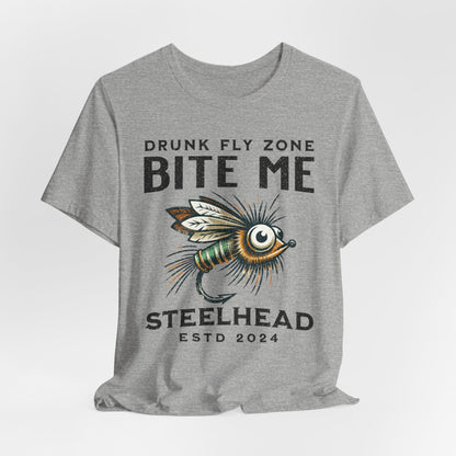 Cotton Tee - Bite Me Steelhead