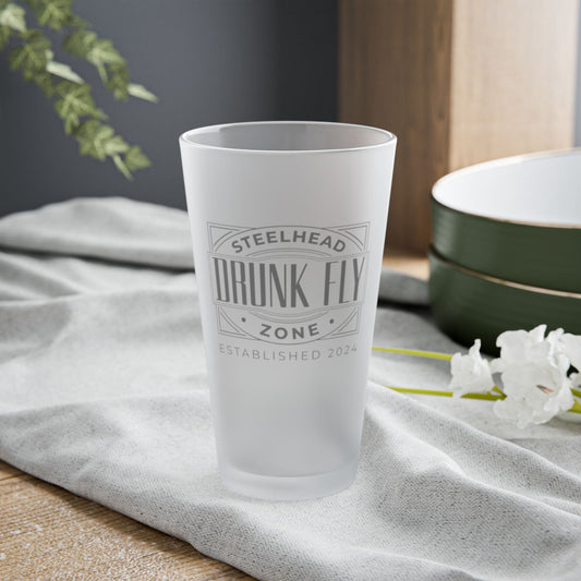 Frosted Pint Glass 16 oz