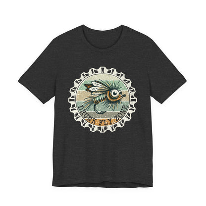 Cotton Tee- Retro Bottlecap Steelhead