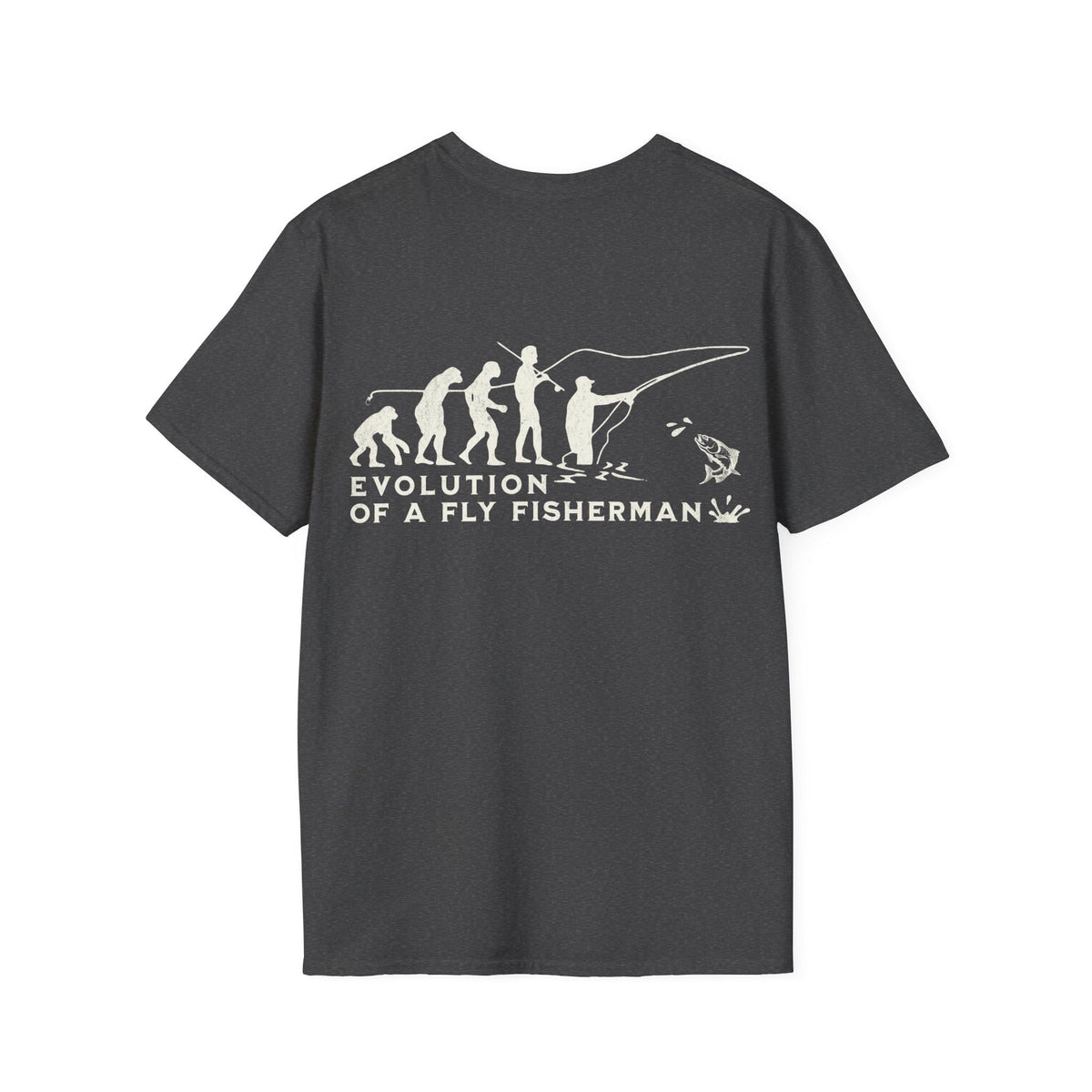 Cotton Tee- Evolution of a Fisherman