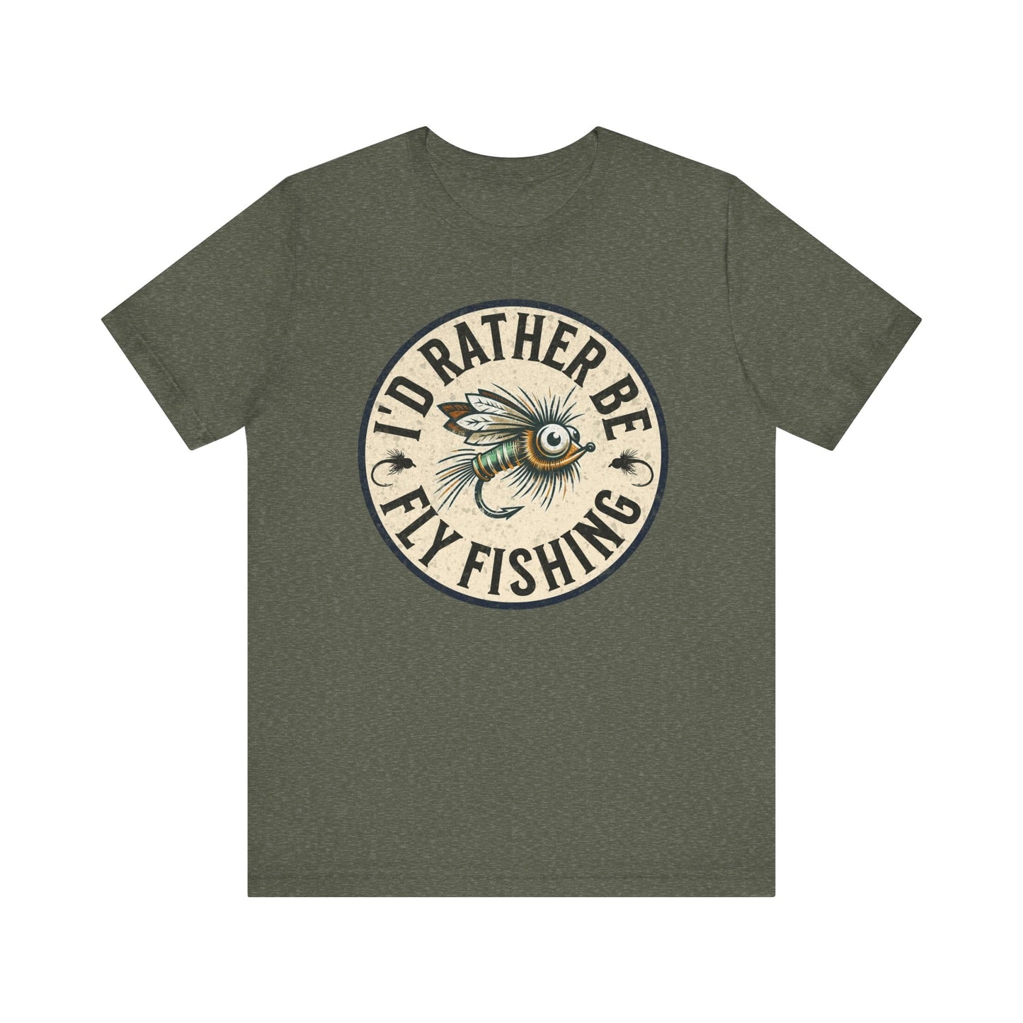 Cotton Tee- I'd Rather Be Fly Fishing