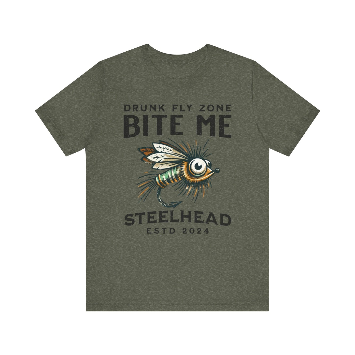 Cotton Tee - Bite Me Steelhead