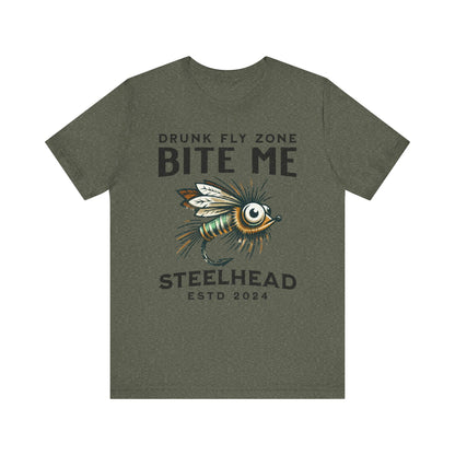 Cotton Tee - Bite Me Steelhead