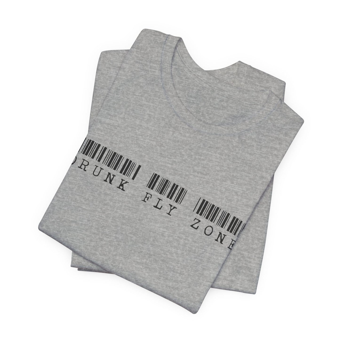 Cotton Tee - Bar Code Black