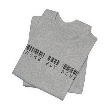Cotton Tee - Bar Code Black
