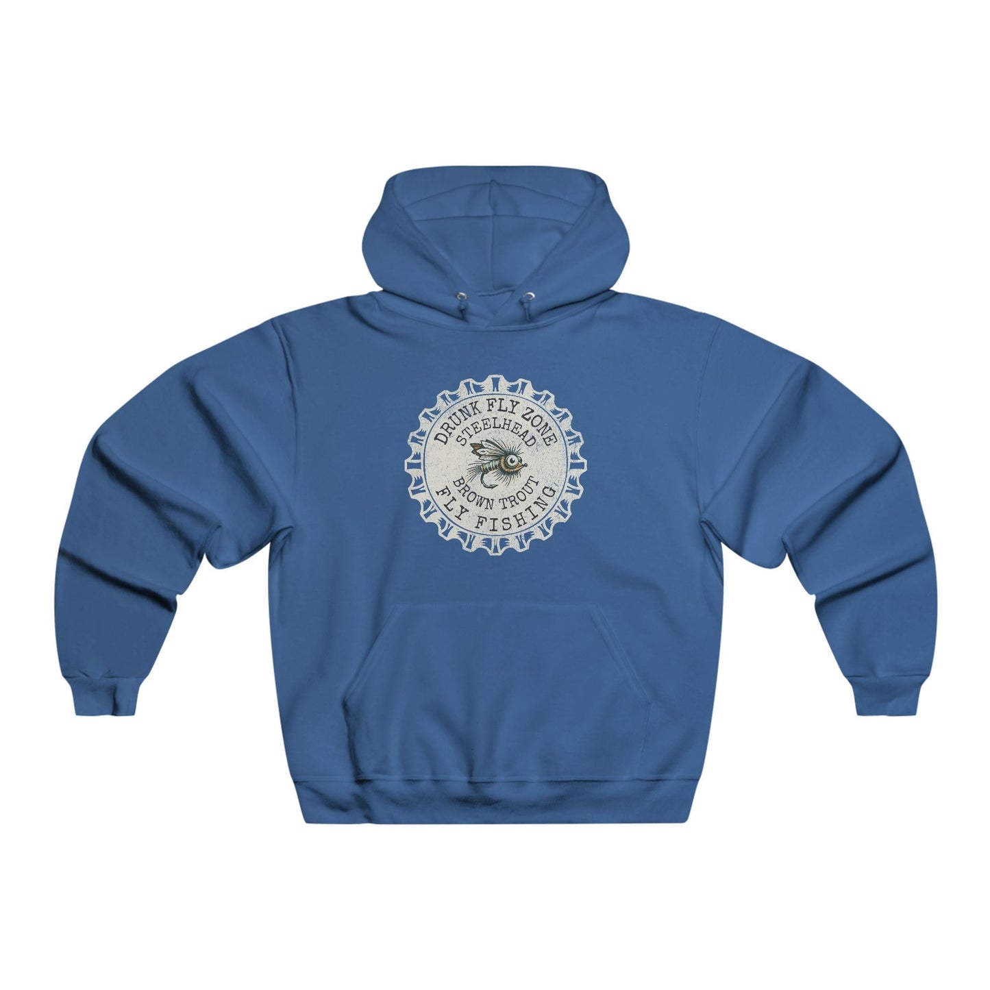 Jerzees Hoodie – Bottlecap Fishing Logo