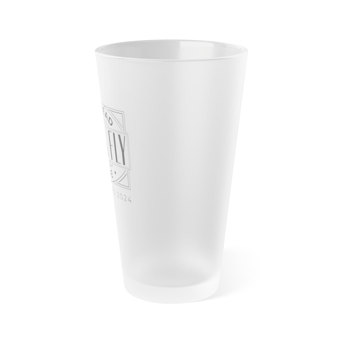 Frosted Pint Glass 16 oz