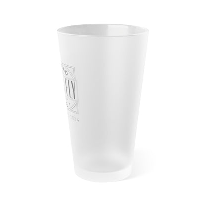 Frosted Pint Glass 16 oz