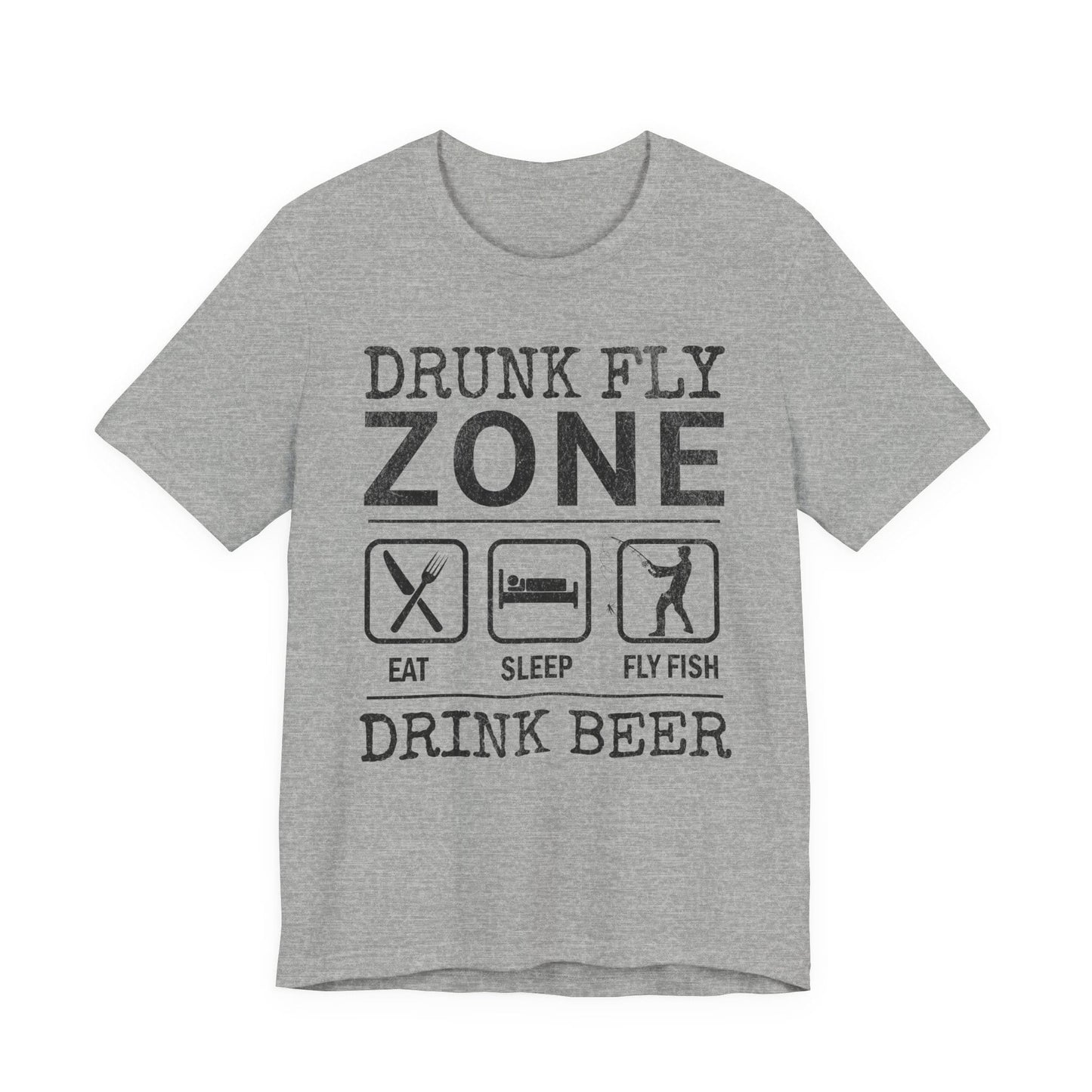 Cotton Tee - Eat, Sleep, Fish