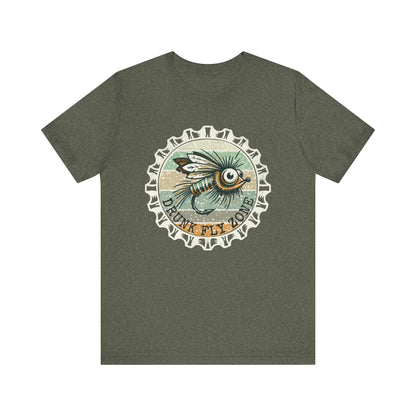 Cotton Tee- Retro Bottlecap Steelhead