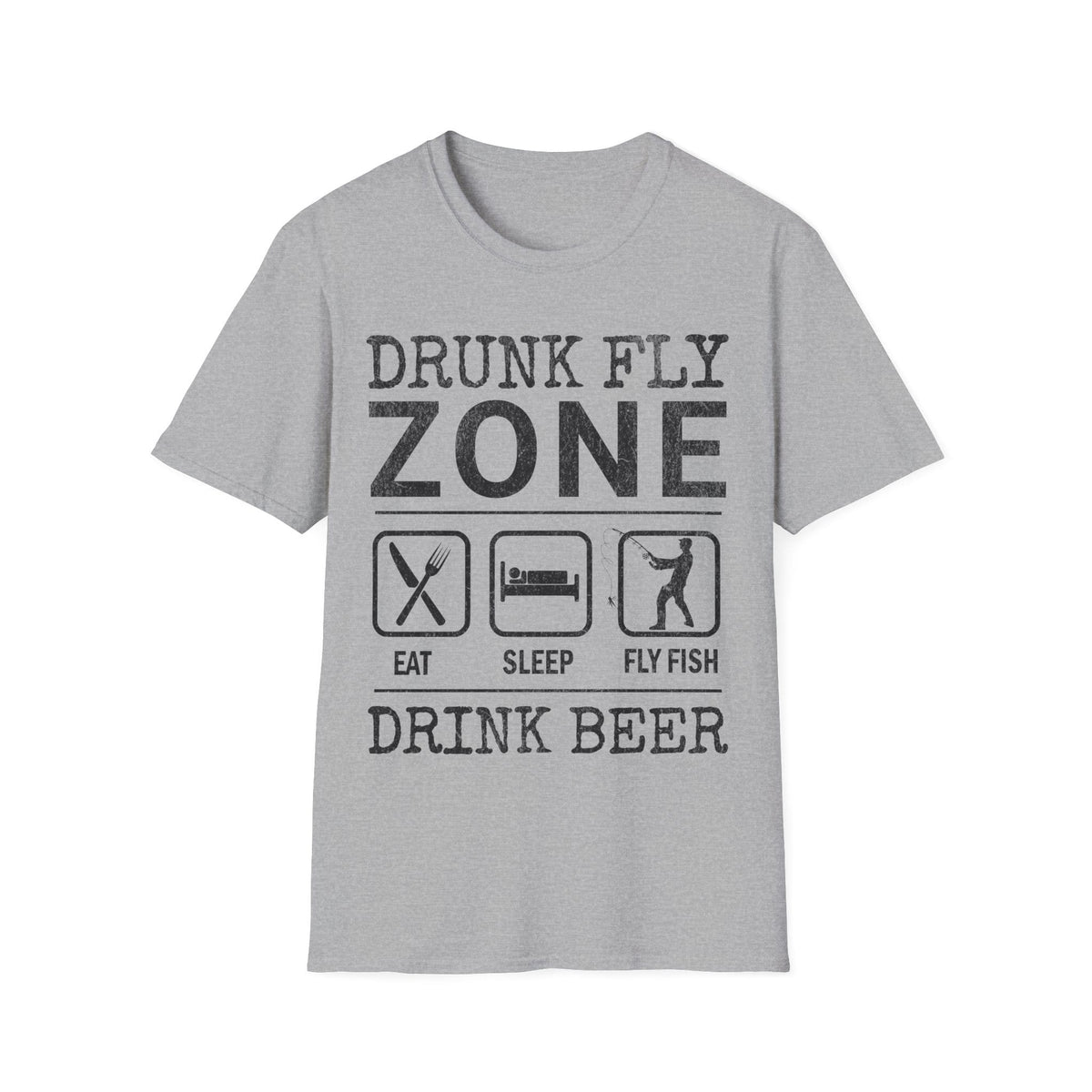 Cotton Tee - Eat, Sleep, Fish