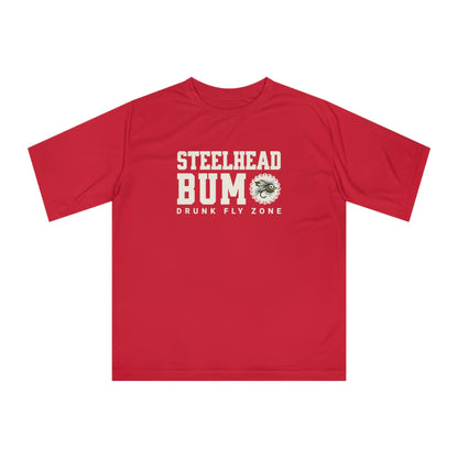 UPF 40+ Poly Tee Steelhead Bum