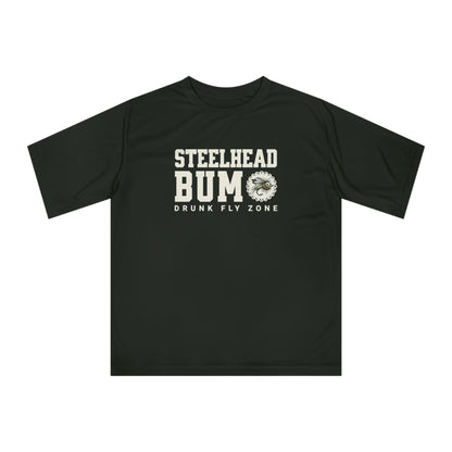 UPF 40+ Poly Tee Steelhead Bum