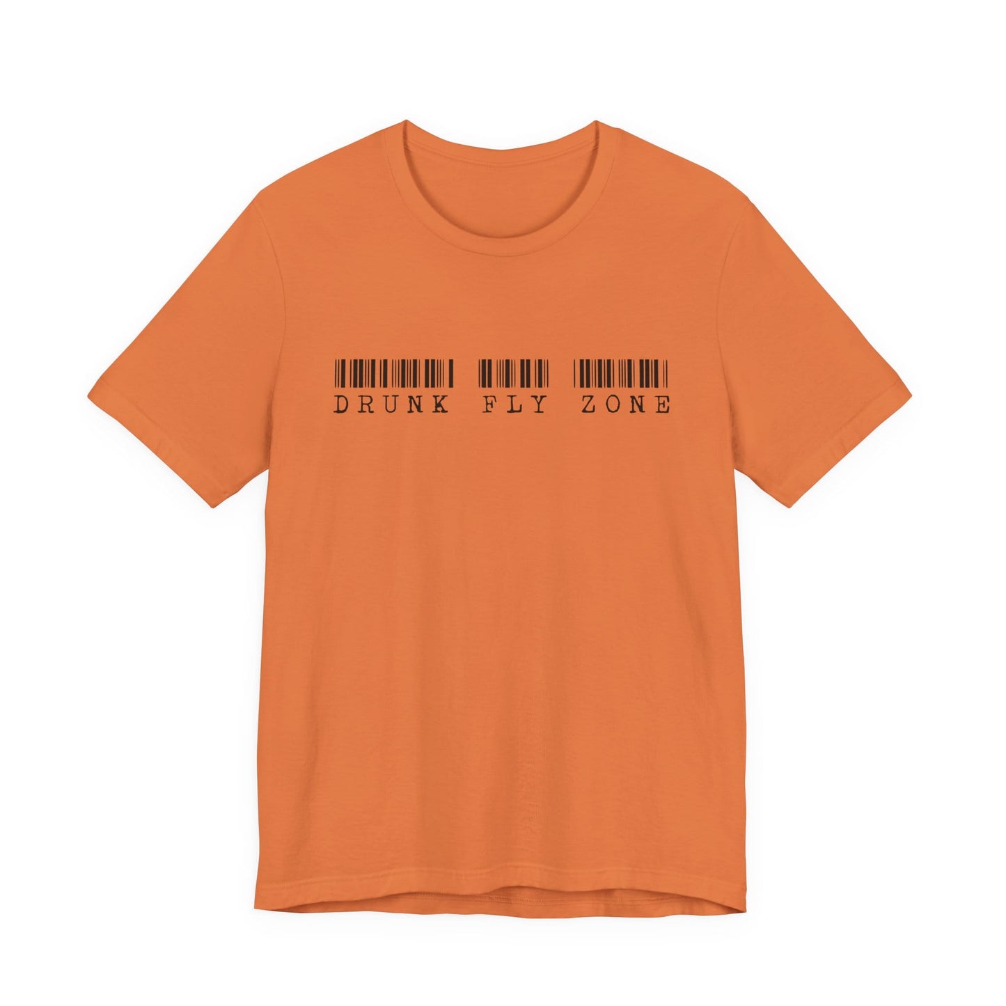 Cotton Tee - Bar Code Black