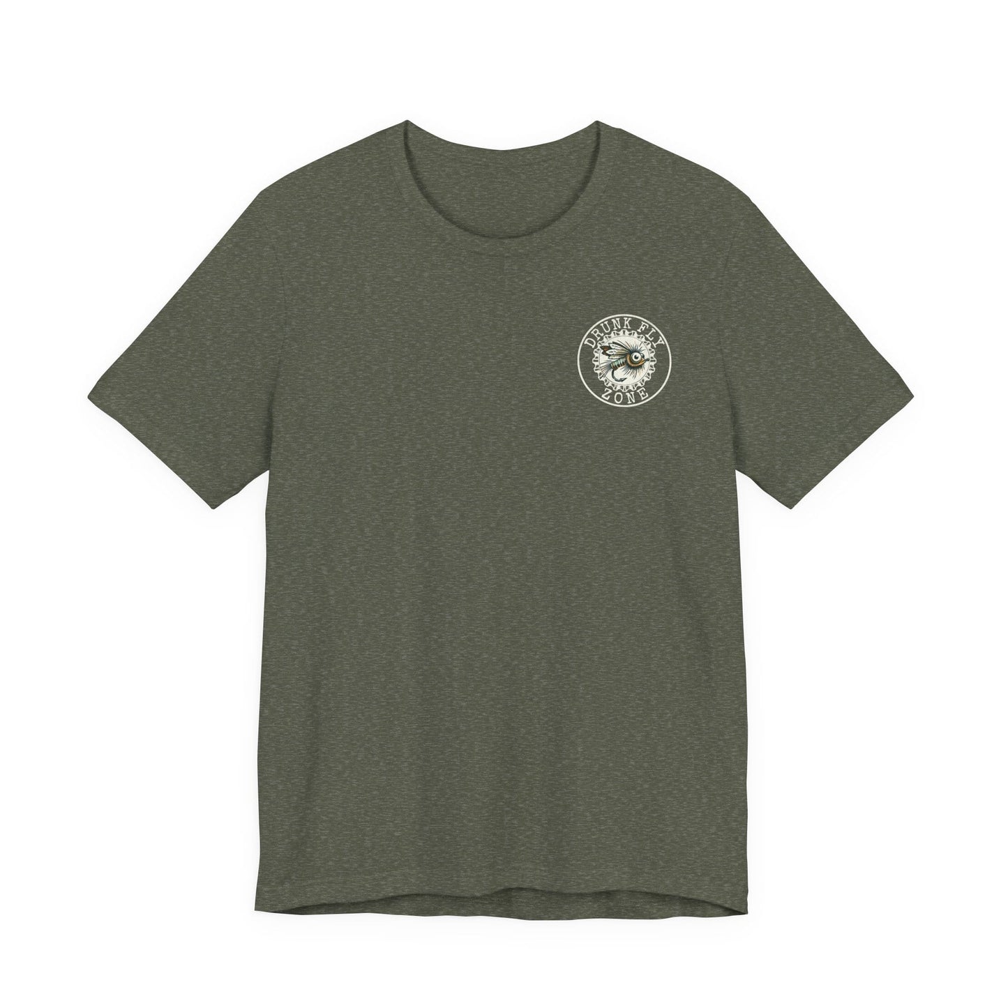 Cotton Tee Flag on Back