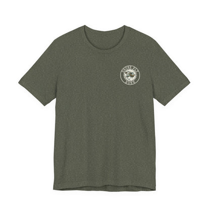 Cotton Tee Flag on Back