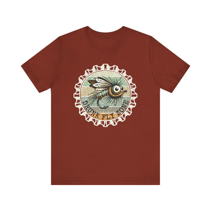 Cotton Tee- Retro Bottlecap Steelhead