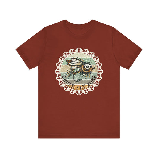 Cotton Tee- Retro Bottlecap Steelhead