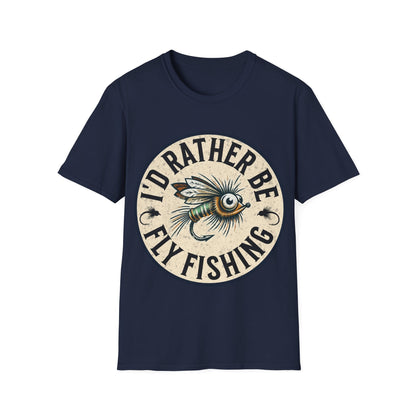 Cotton Tee- I'd Rather Be Fly Fishing