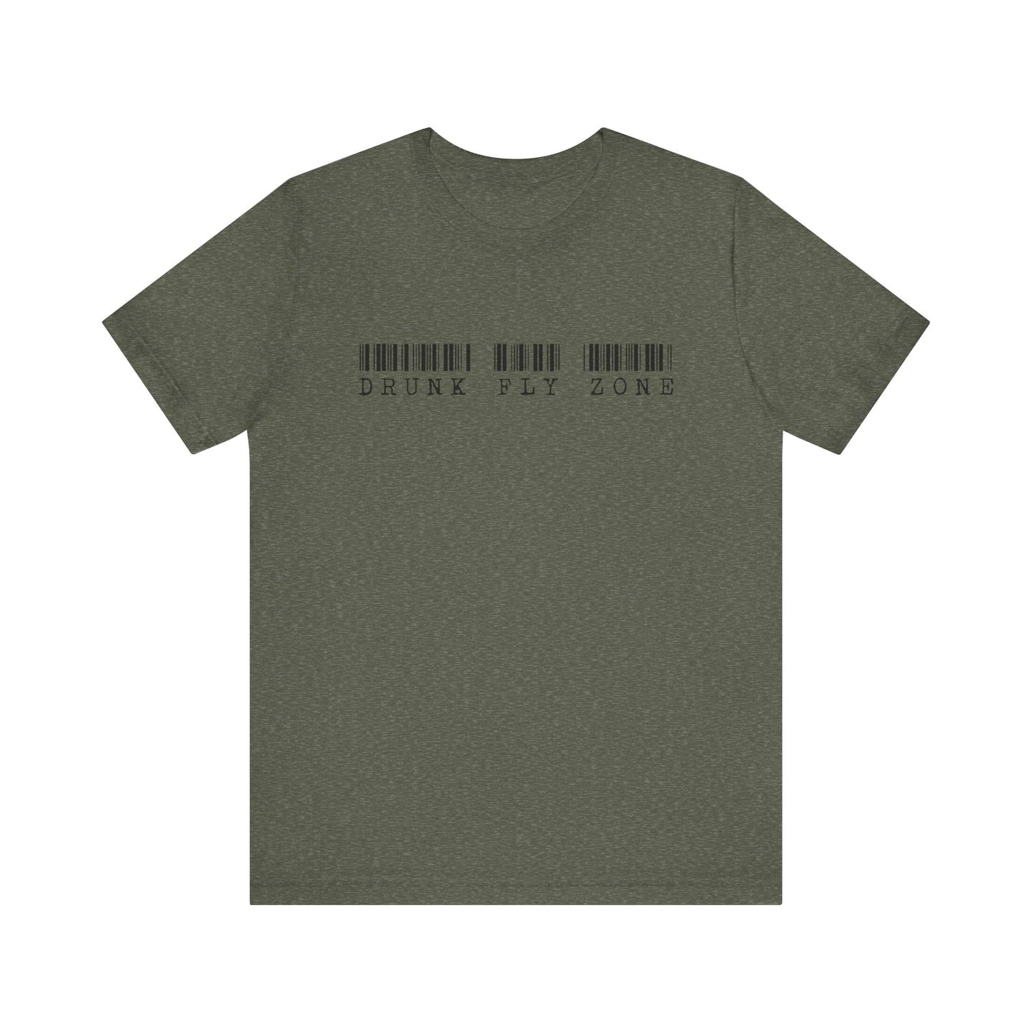 Cotton Tee - Bar Code Black