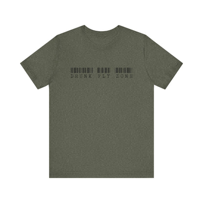 Cotton Tee - Bar Code Black