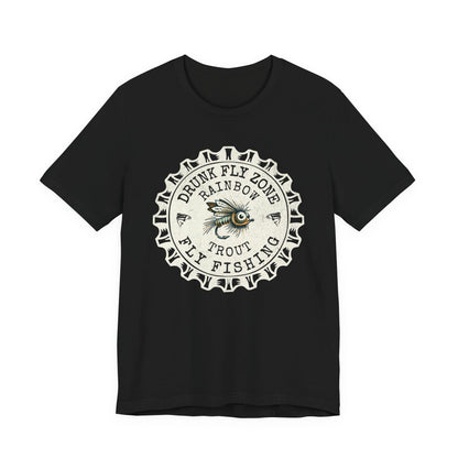 Cotton Tee - Bottlecap Rainbow Trout