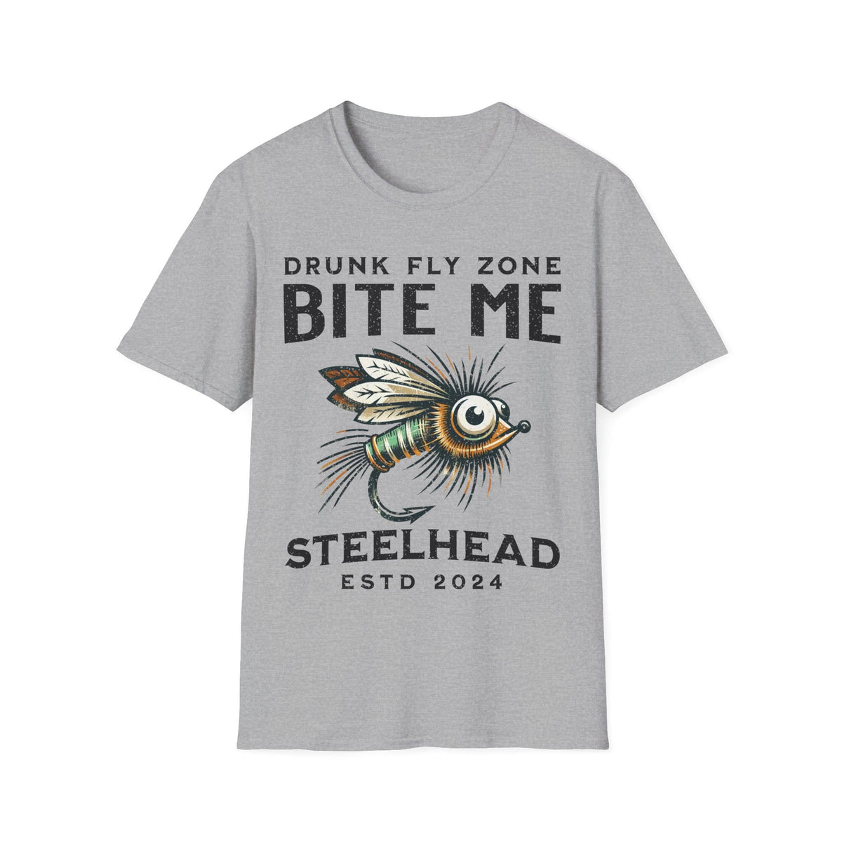 Cotton Tee - Bite Me Steelhead