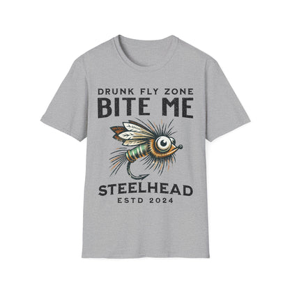 Cotton Tee - Bite Me Steelhead