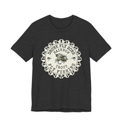 Cotton Tee - Bottlecap Rainbow Trout