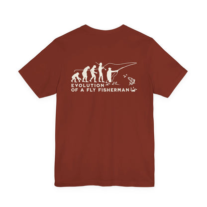 Cotton Tee- Evolution of a Fisherman
