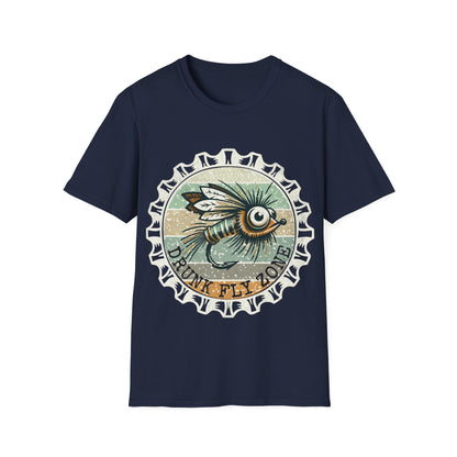 Cotton Tee- Retro Bottlecap Steelhead