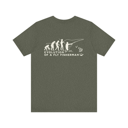 Cotton Tee- Evolution of a Fisherman